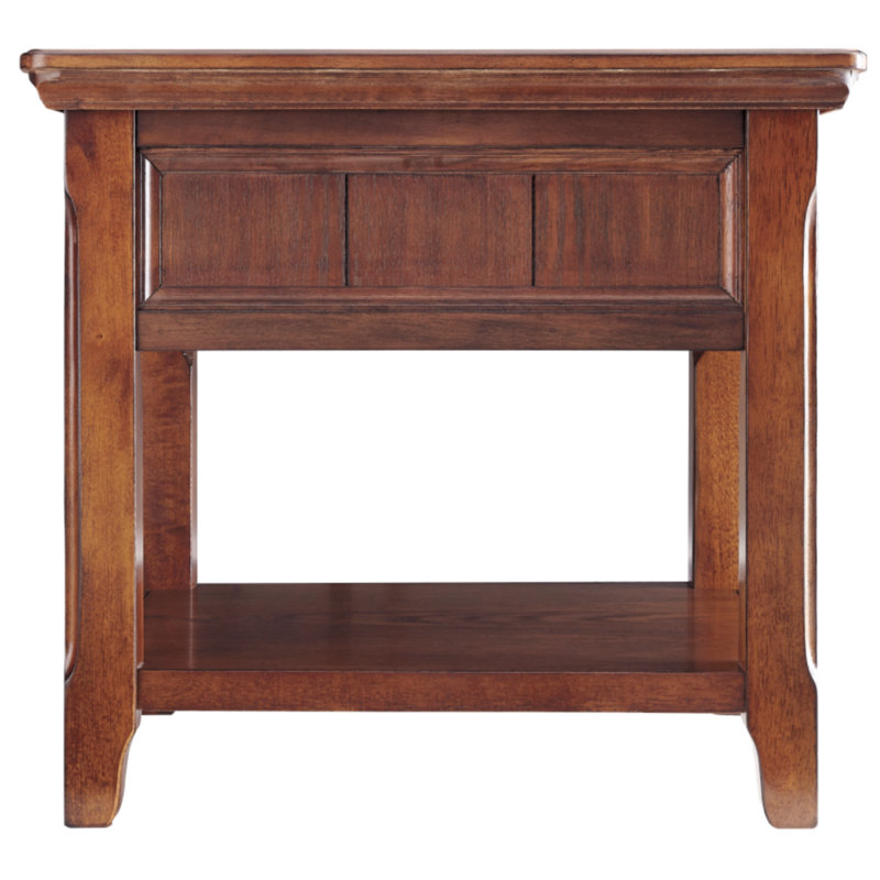 Mathis end table with storage discount
